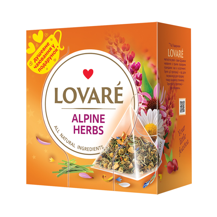 Lovare Tea Pyramids Alpine Herbs