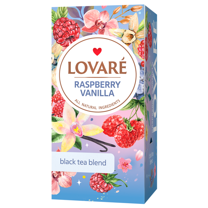 Lovare Tea Bags Rasberry Vanilla