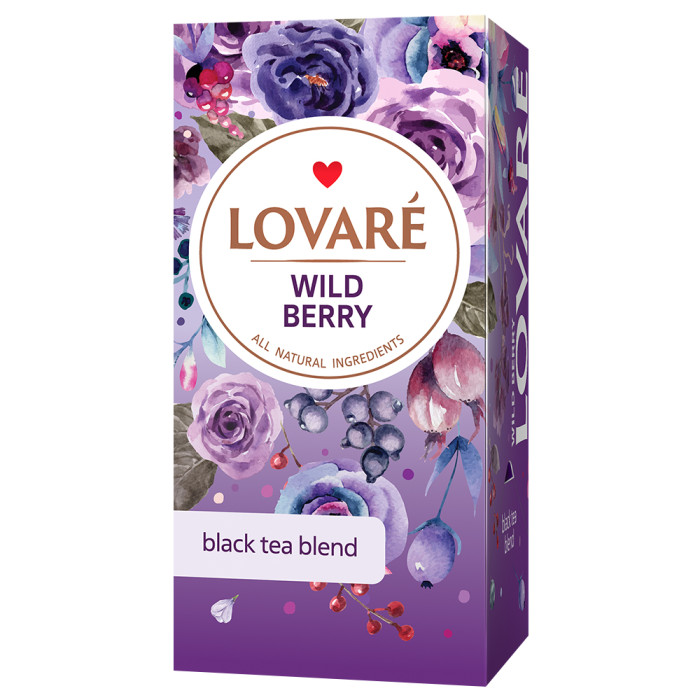 Lovare Tea Bags Wild Berry
