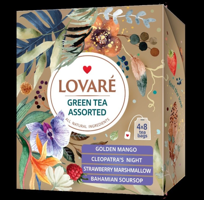 Lovare Green Tea Assorted